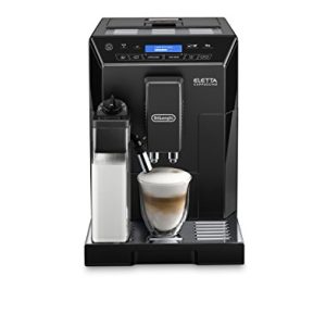 DeLonghi ECAM44660B Eletta Fully Automatic Espresso, Cappuccino and Coffee Machine with One Touch LatteCrema System and Milk Drinks Menu